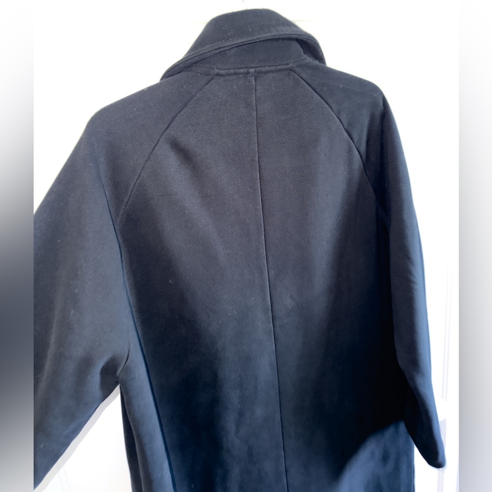 Vuori Restore Trench Coat Black Women's Longline Sz Large Lagenlook Minimalist - Picture 7 of 15